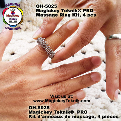 OH-5025 Magickey Teknik® Massage Ring Set (3 pcs)
