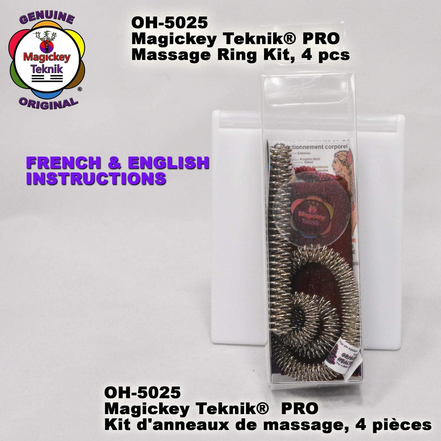 OH-5025 Magickey Teknik® Massage Ring Set (3 pcs)