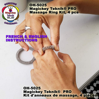 OH-5025 Magickey Teknik® Massage Ring Set (3 pcs)