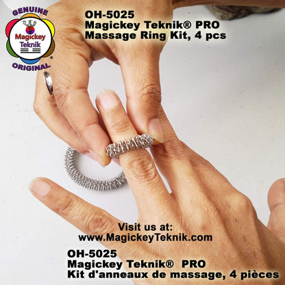 OH-5025 Magickey Teknik® Massage Ring Set (3 pcs)