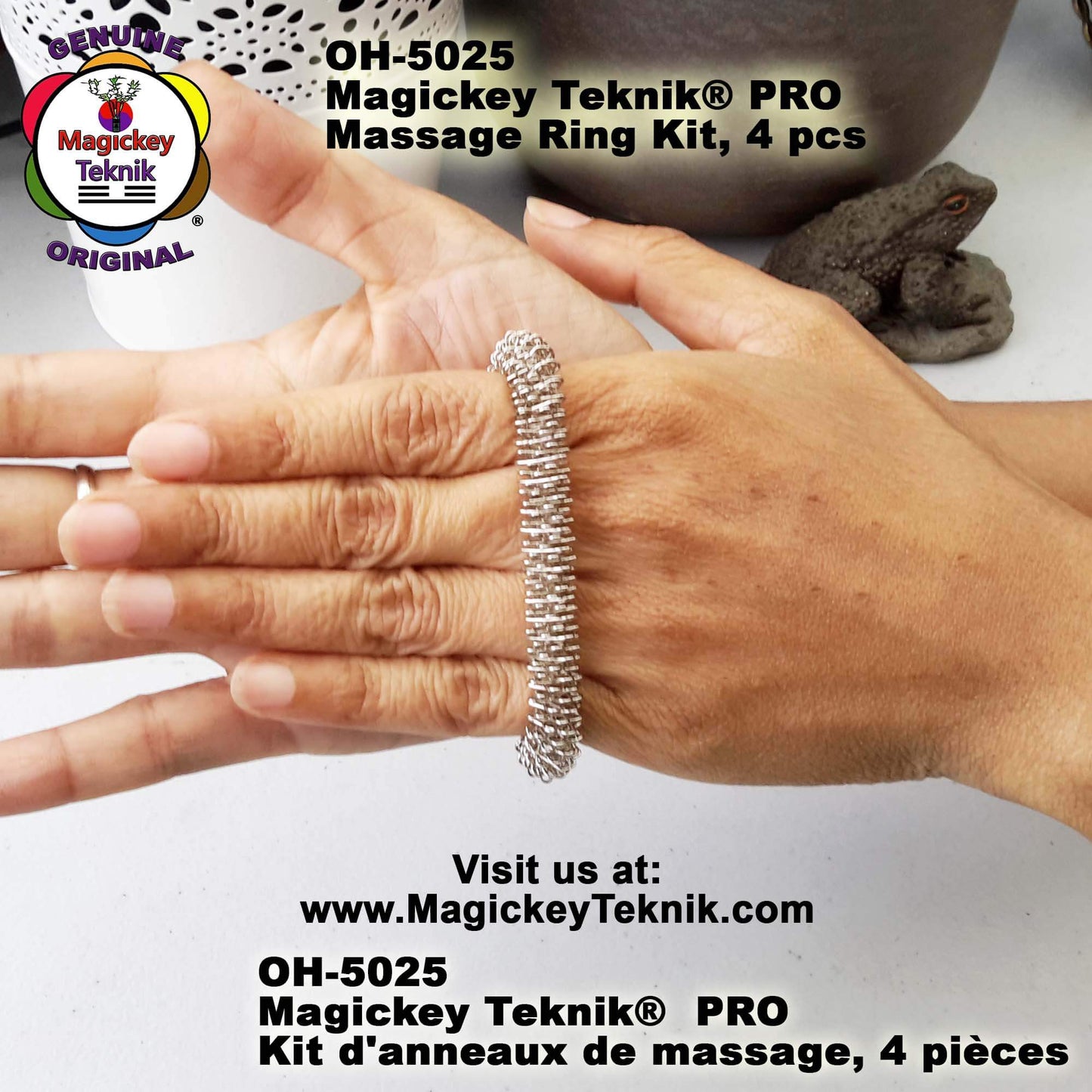OH-5025 Magickey Teknik® Massage Ring Set (3 pcs)