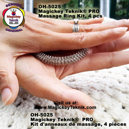 OH-5025 Magickey Teknik® Massage Ring Set (3 pcs)