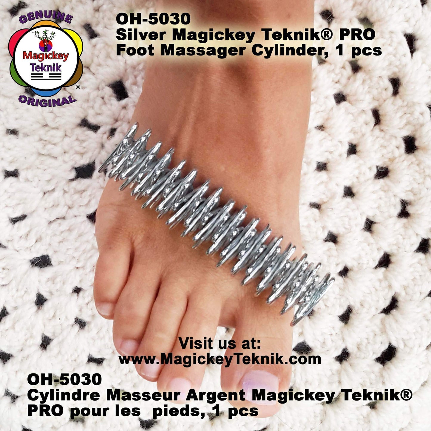 OH-5030 Magickey Teknik® Foot Massage Roller