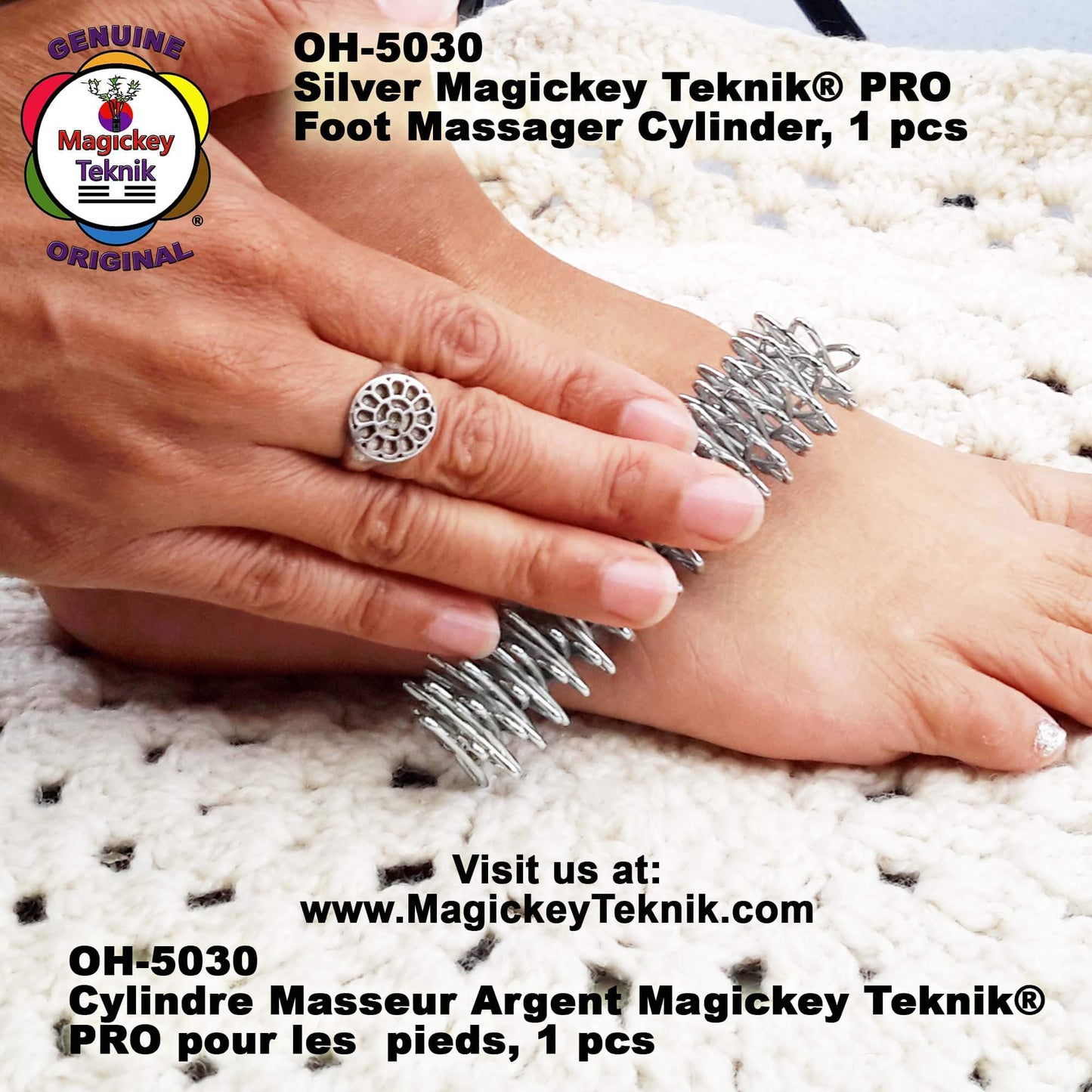OH-5032 Magickey Teknik® Foot Massage Roller