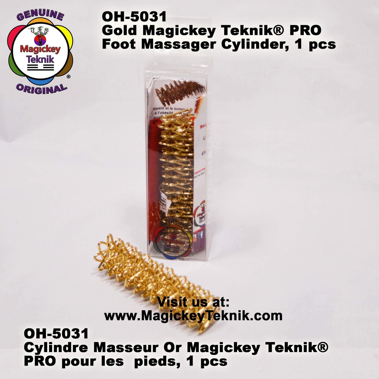 OH-5031 Magickey Teknik® Foot Massage Roller