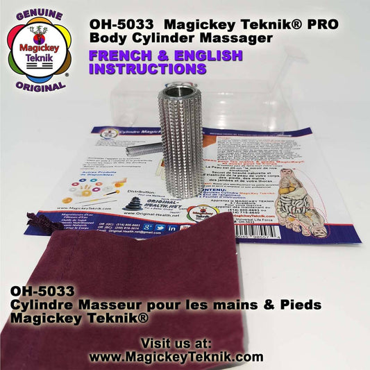 OH-5033 Magickey Teknik® Foot & Hands Cylinder Massager