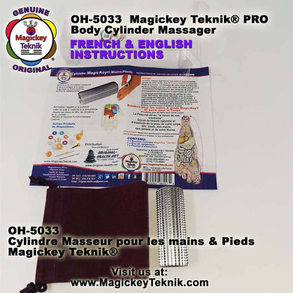 OH-5033 Magickey Teknik® Foot & Hands Cylinder Massager