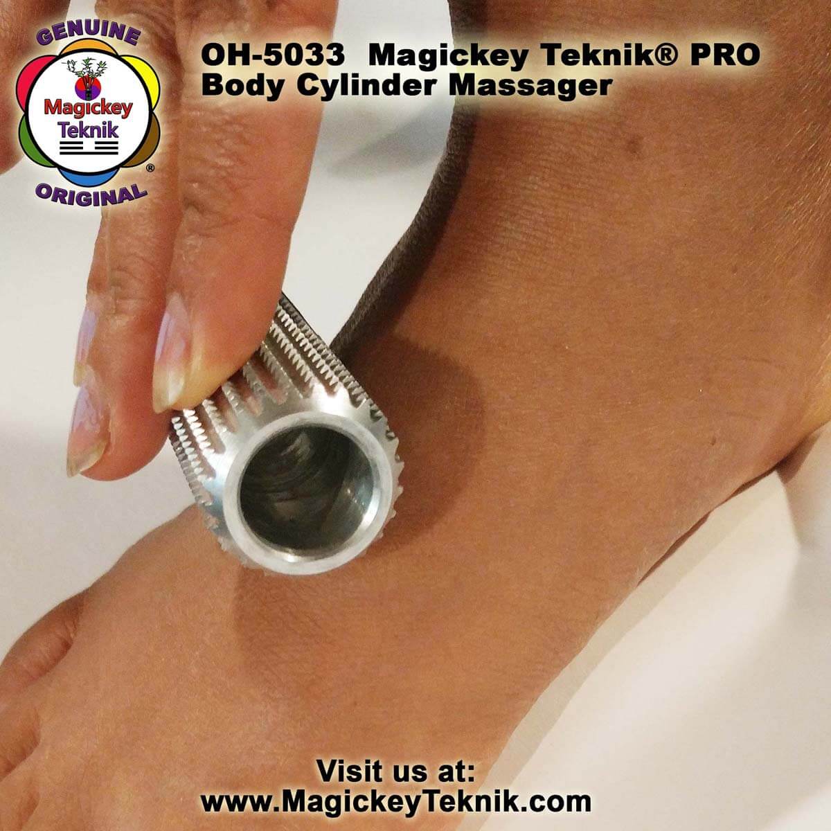 OH-5033 Magickey Teknik® Foot & Hands Cylinder Massager