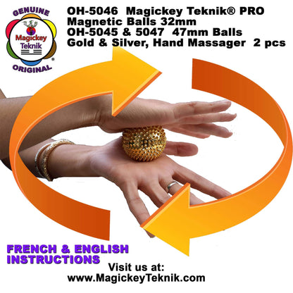 OH-5046 Magickey Teknik® Magnetic Massage Balls