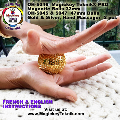 OH-5046 Magickey Teknik® Magnetic Massage Balls