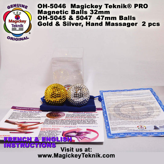 OH-5047 Magickey Teknik® Magnetic Massage Balls 47 mm