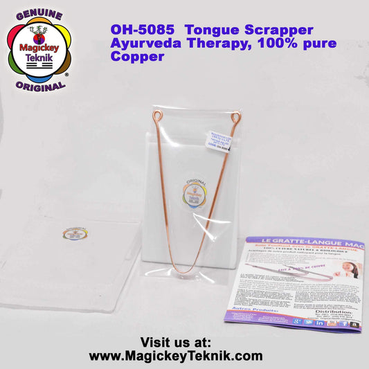 OH-5085 Magickey Teknik® Copper Tongue Scraper