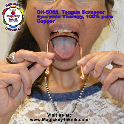 OH-5085 Magickey Teknik® Copper Tongue Scraper