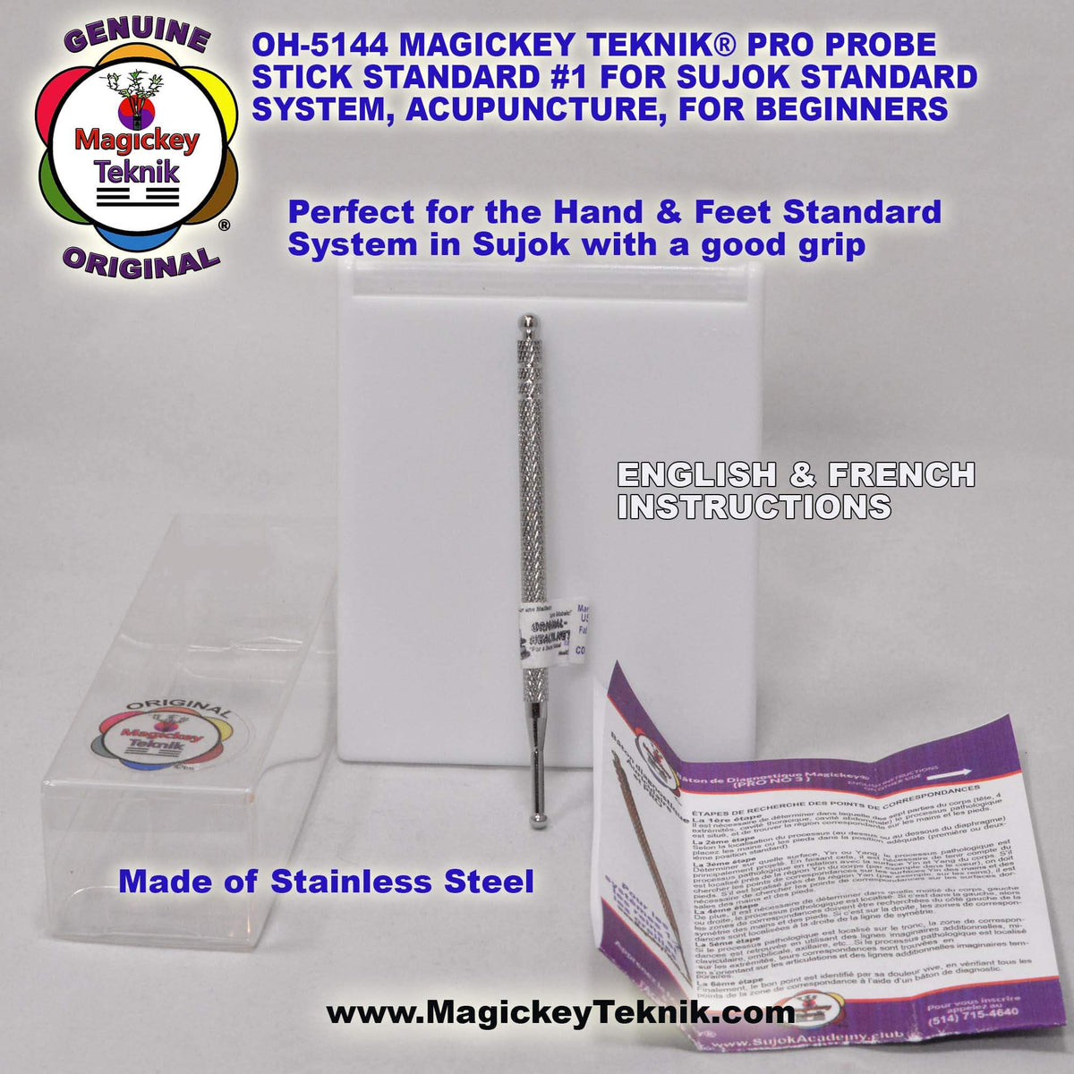 OH-5144 – Stylet manuel de précision  Magickey Teknik®