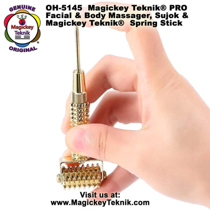 OH-5145 – Rouleau facial Gold- Magickey Teknik®