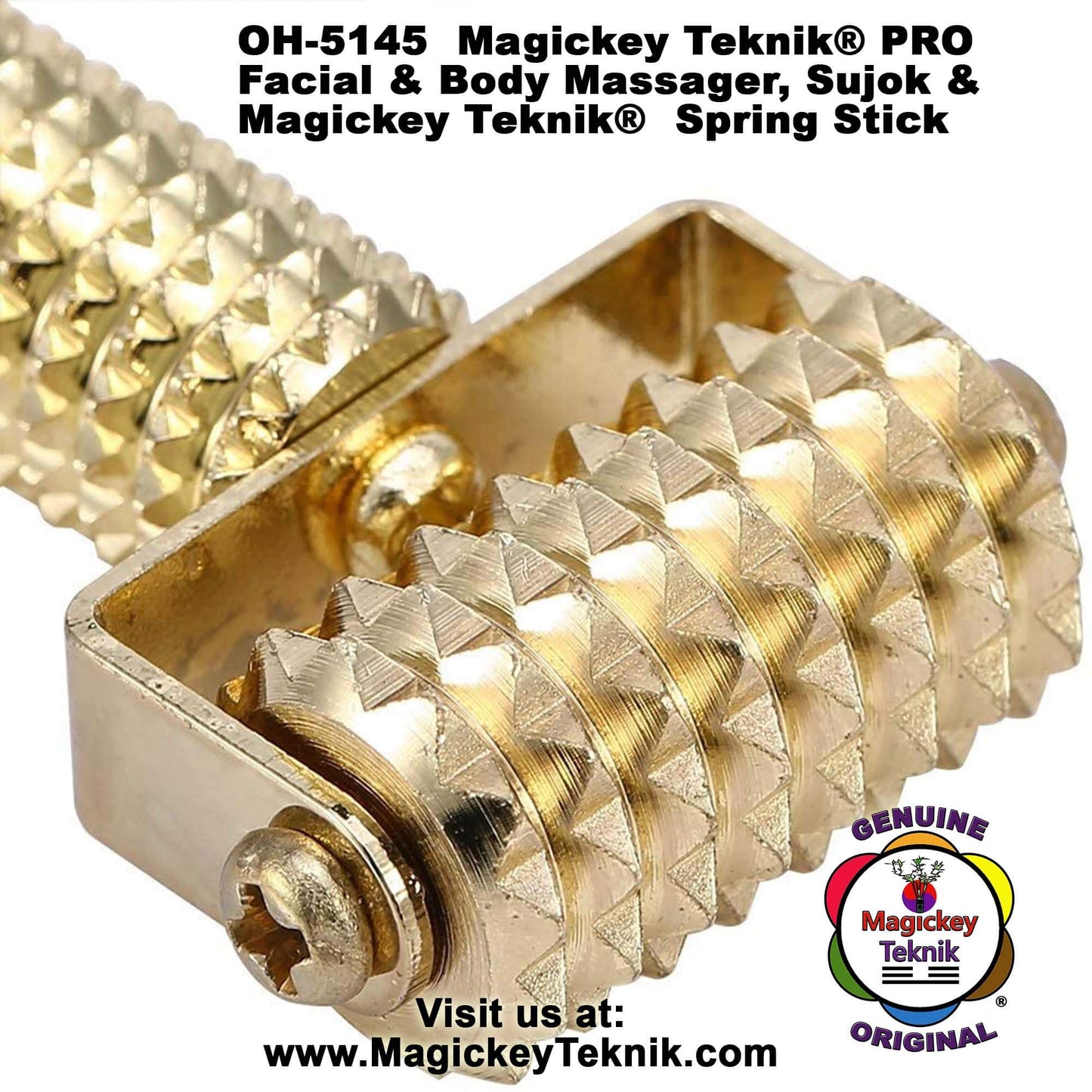 OH-5145 – Rouleau facial Gold- Magickey Teknik®