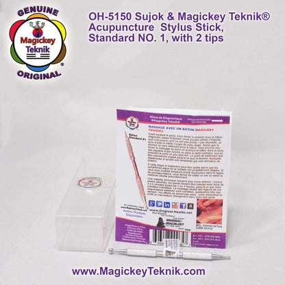 OH-5150 Magickey Teknik® & Sujok Dual-Tip Acupuncture Probe Stick