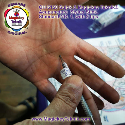 OH-5150 Magickey Teknik® & Sujok Dual-Tip Acupuncture Probe Stick