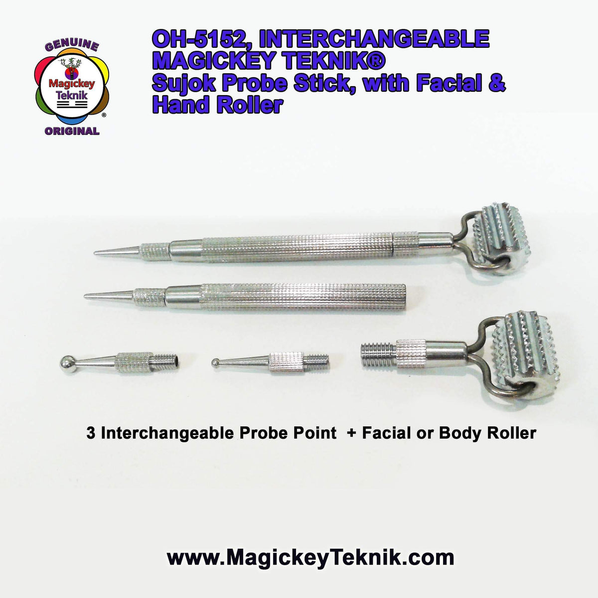 OH-5152 – Sonde Magickey Teknik® à embouts interchangeables