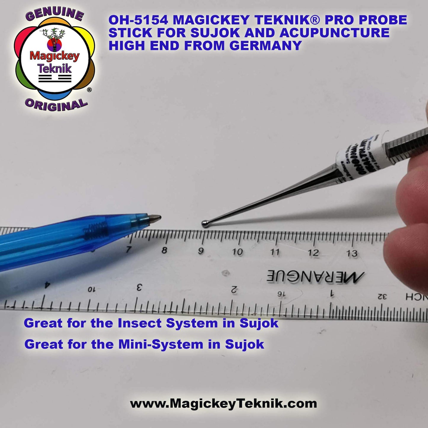 OH-5154 – Magickey Teknik® &amp; Sujok PRO Probe Stick