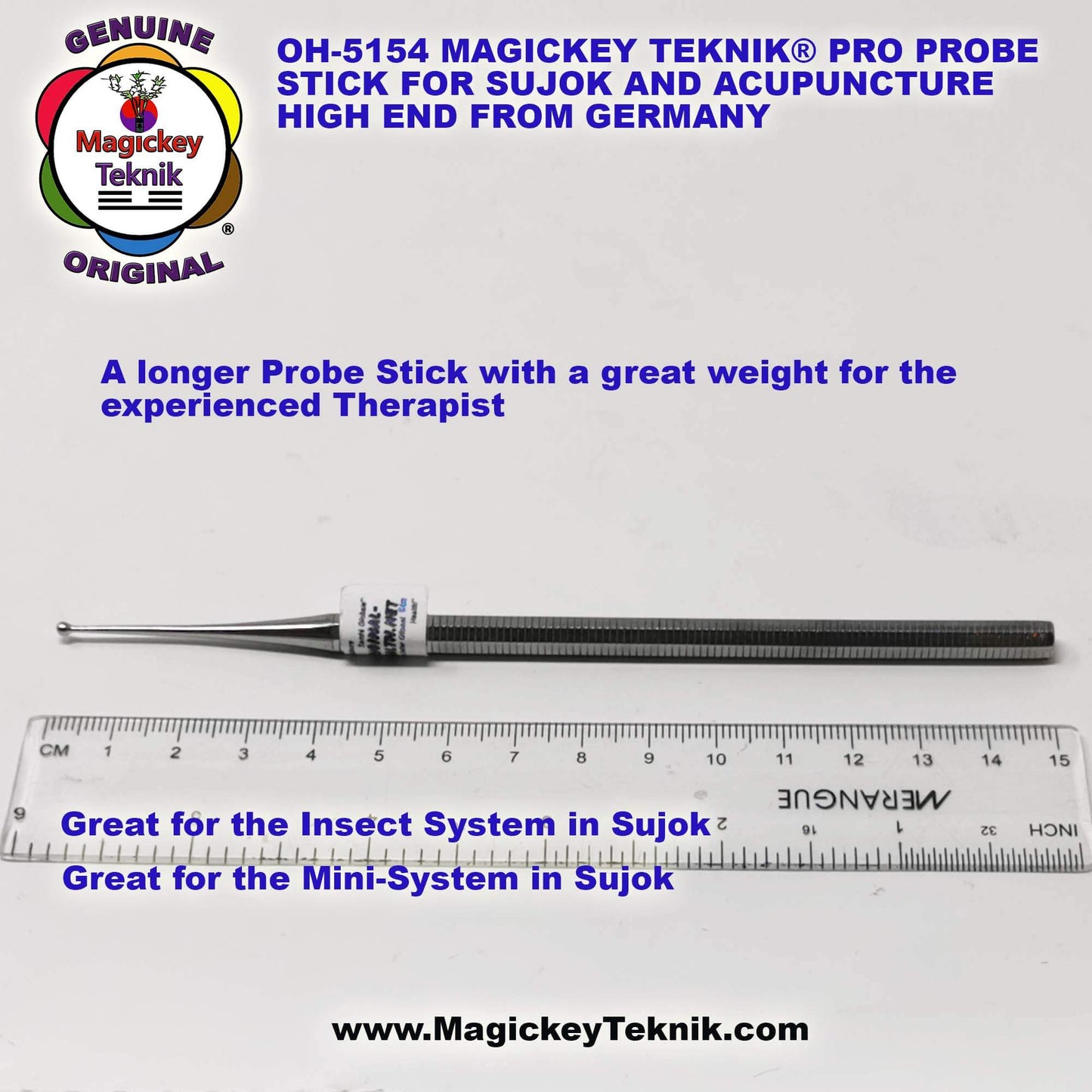OH-5154 – Magickey Teknik® &amp; Sujok PRO Probe Stick