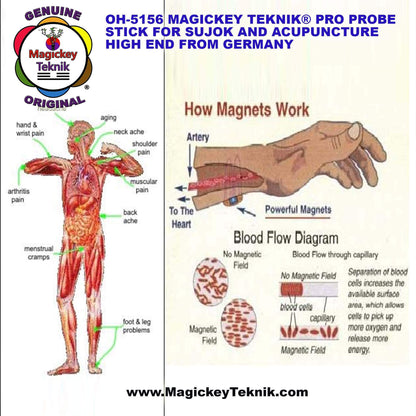 OH-5156 – Magickey Teknik® Magnetic Pressure Stick (2500 Gauss)