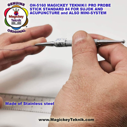 OH-5160 – Sonde Magickey Teknik® & Sujok – Modèle Plus Long et Plus Lourd