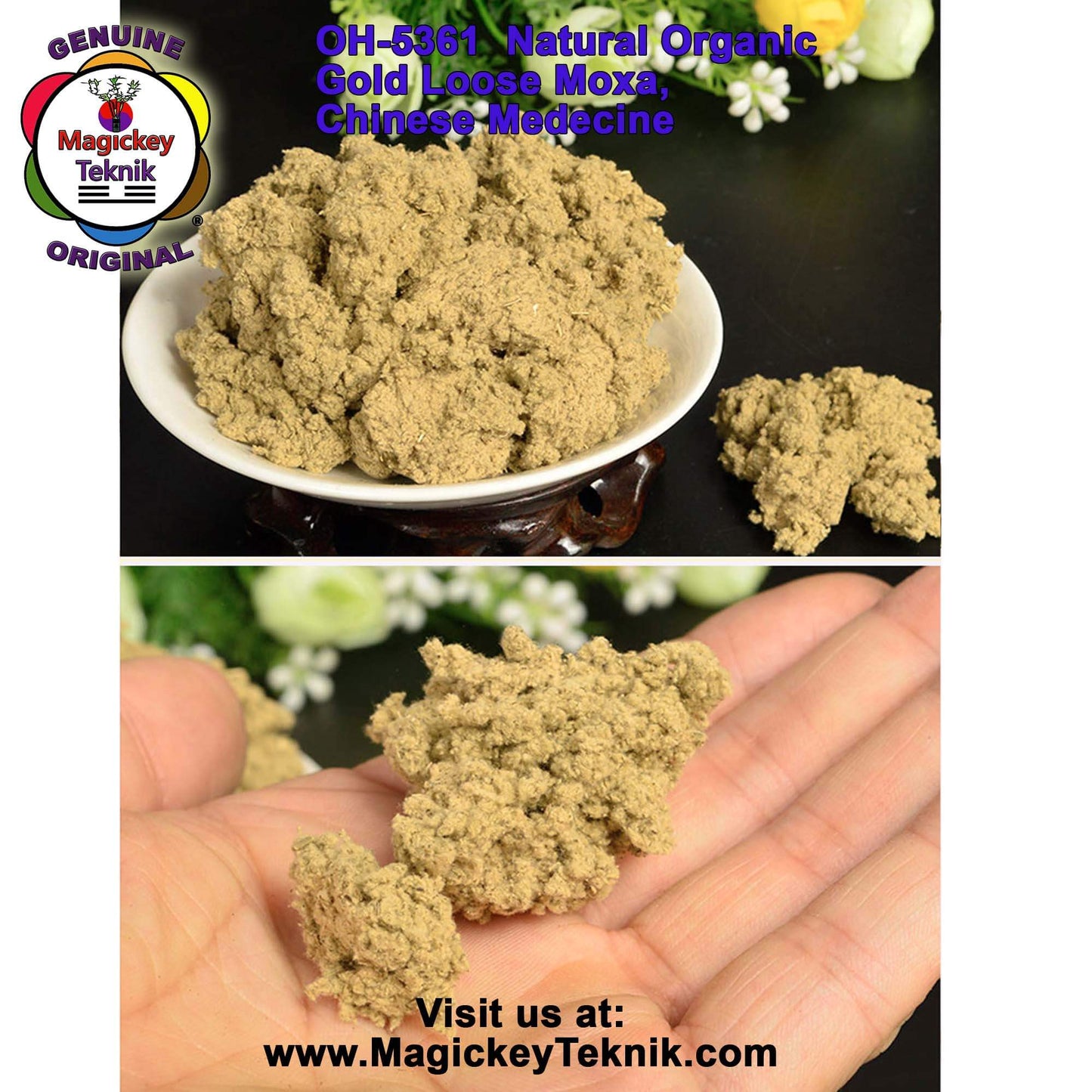 OH-5361 – Natural Organic Golden Moxa Magickey Teknik®