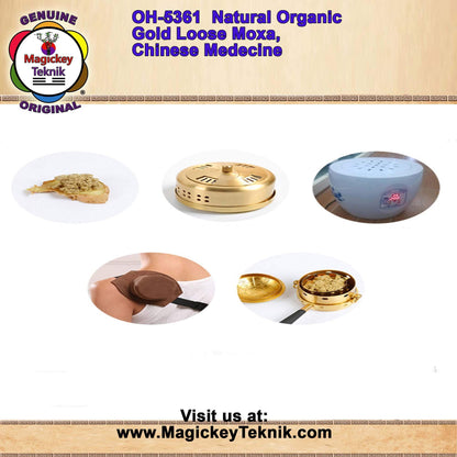 OH-5361 – Natural Organic Golden Moxa Magickey Teknik®