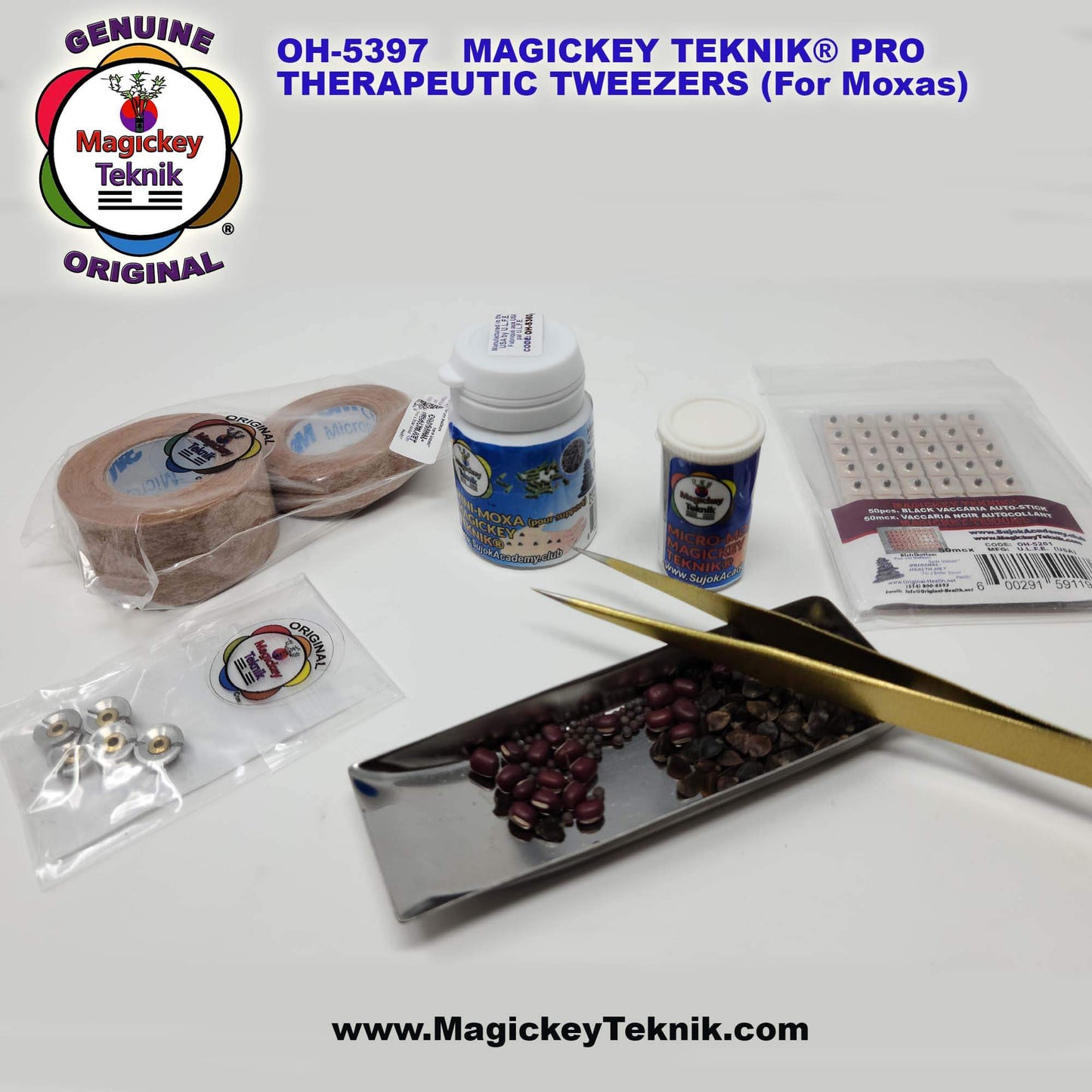 OH-5397 – Magickey Teknik® PRO Precision Tweezers