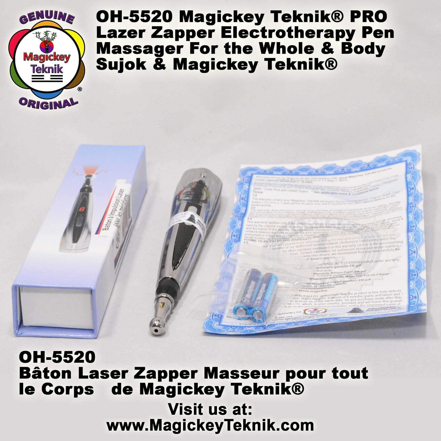 OH-5520 – Stylo laser lumineux multifonction