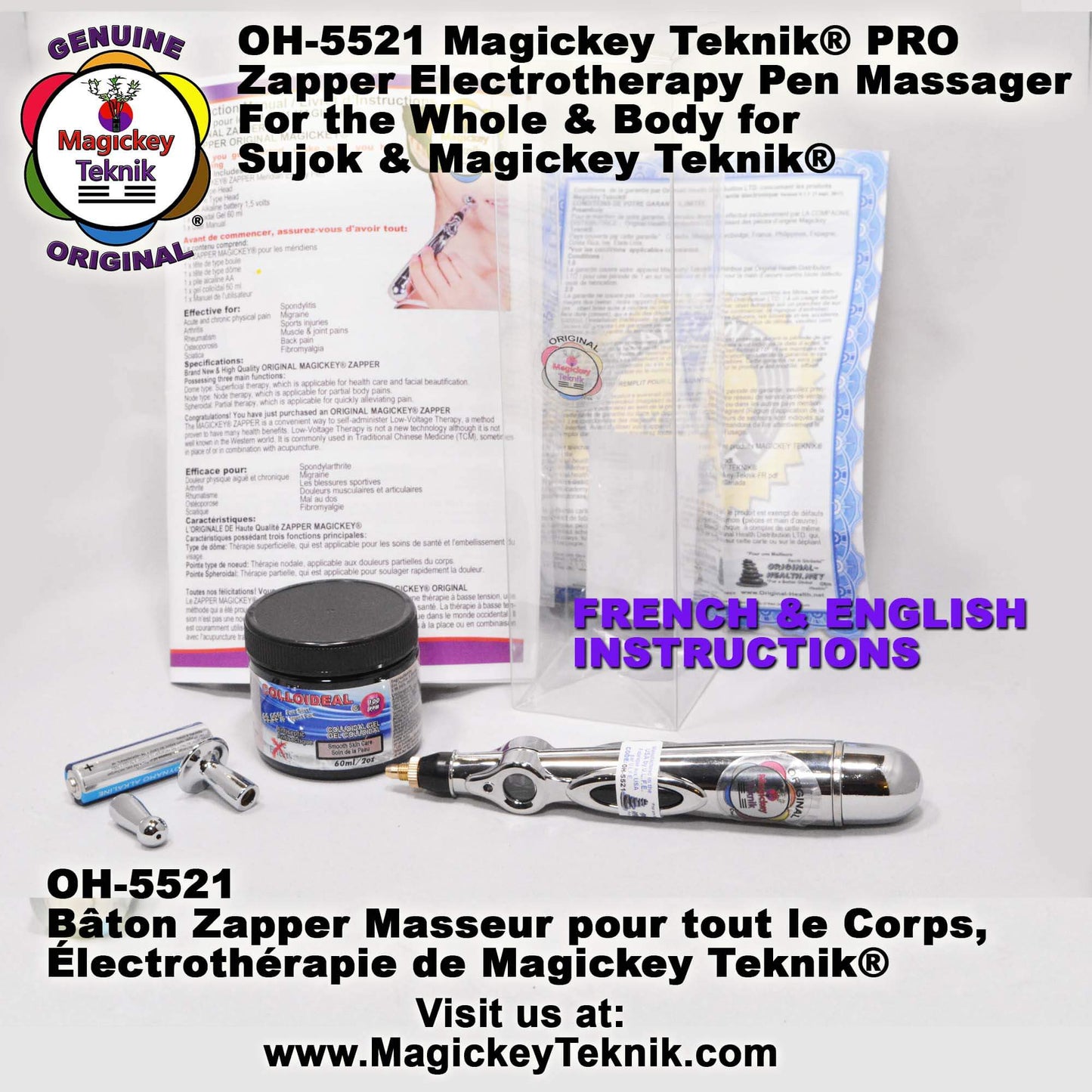 OH-5521 – Portable Electronic Pen  Magickey Teknik®