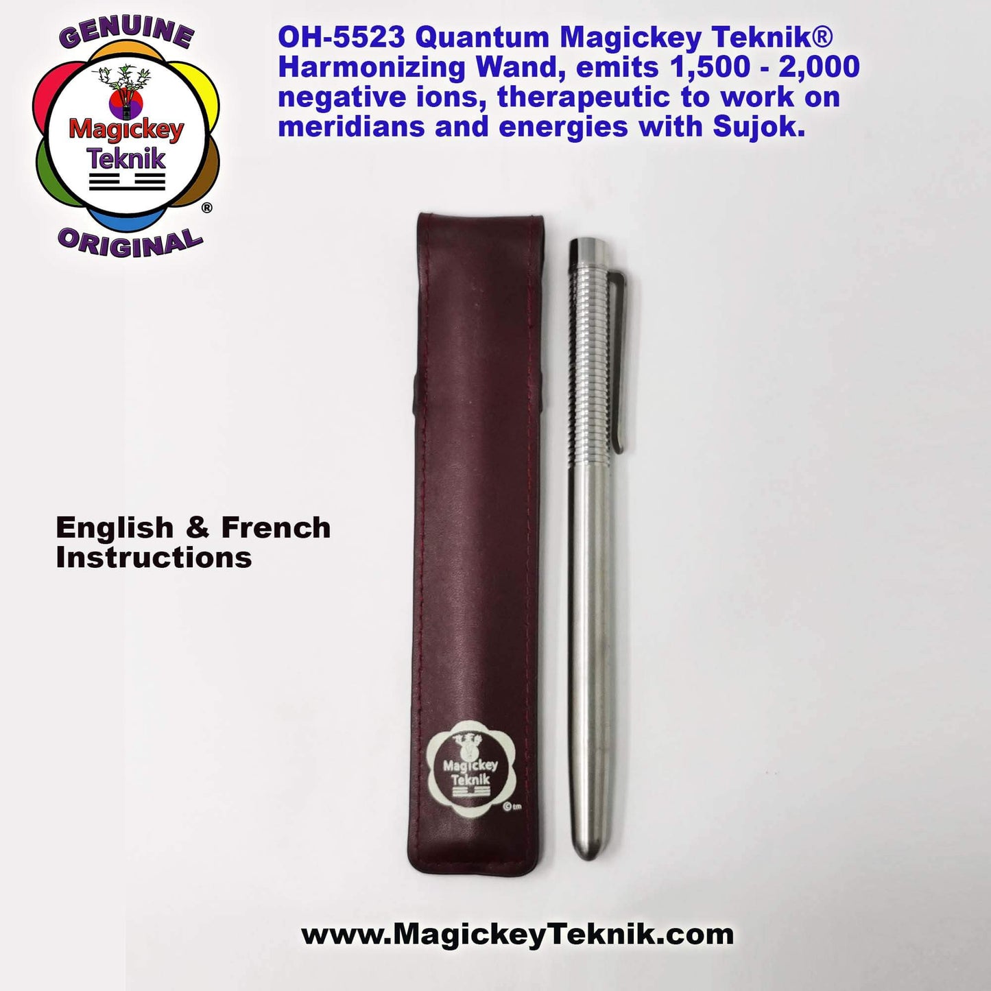 OH-5523 – Bâton manuel en acier inoxydable