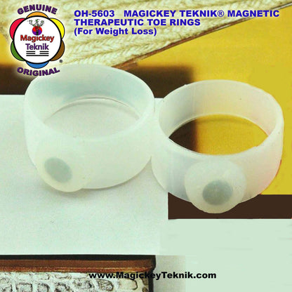 OH-5603 – Silicone Toe Rings with Magnetic Inserts  Magickey Teknik®