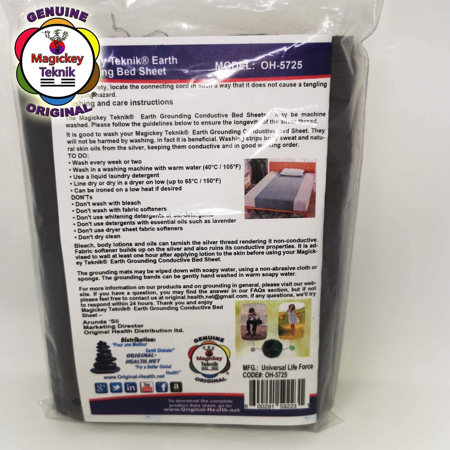 OH-5725 – Conductive Textile Bed Cover  MAGICKEY TEKNIK®