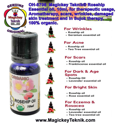 OH-8706 – Magickey Teknik® Rose Hip (Rosa Rugosa) Essential Oil