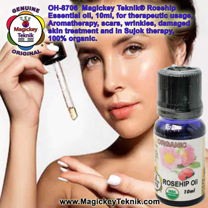 OH-8706 – Magickey Teknik® Rose Hip (Rosa Rugosa) Essential Oil