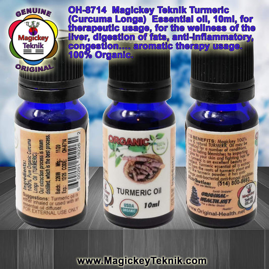 OH-8714 – Huile essentielle de curcuma-Magickey Teknik®