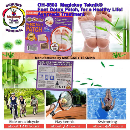 OH-8803 – Patchs de routine nocturne pour les pieds