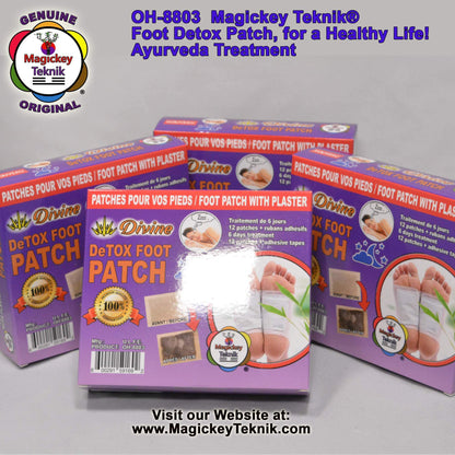 OH-8803 – Patchs de routine nocturne pour les pieds