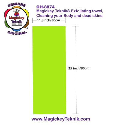OH-8874 – Serviette exfoliante pour le corps Magickey Teknik®