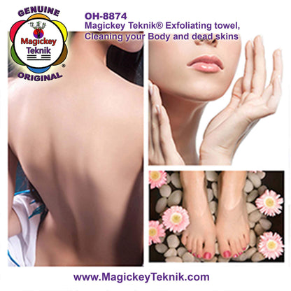 OH-8874 – Serviette exfoliante pour le corps Magickey Teknik®