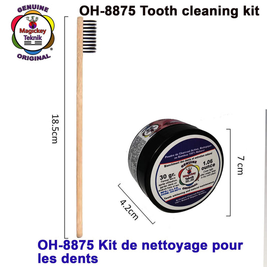 OH-8875 – Poudre dentaire au charbon activé Magickey Teknik®