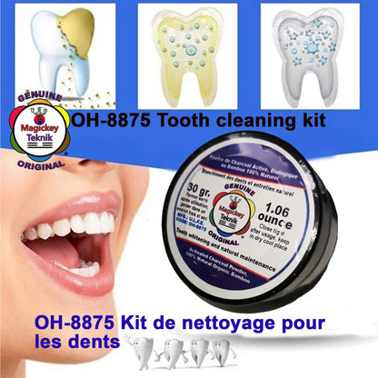 OH-8875 – Poudre dentaire au charbon activé Magickey Teknik®