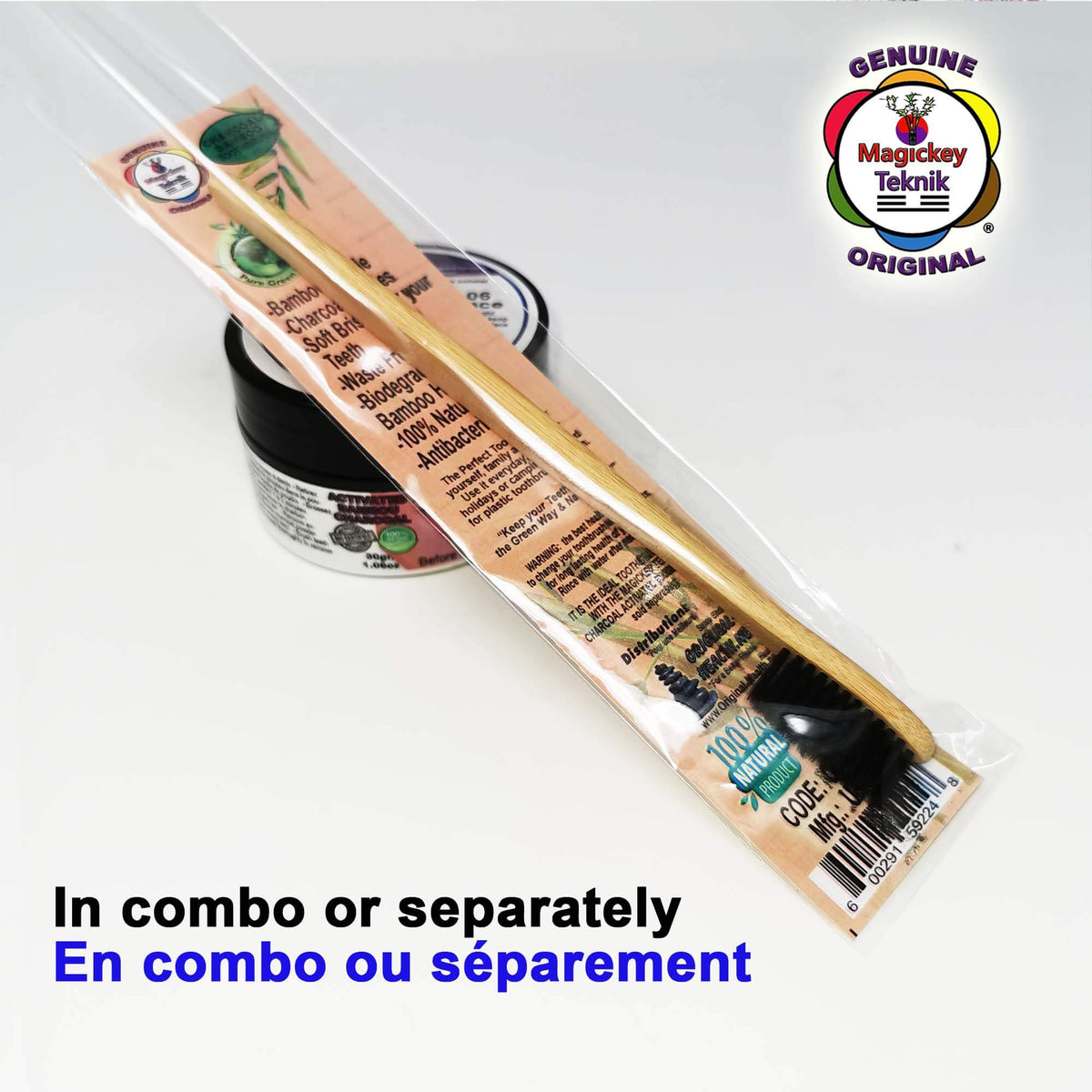 OH-8875 – Poudre dentaire au charbon activé Magickey Teknik®