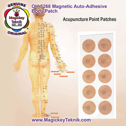 OH-5268 Magickey Teknik®
Pastilles biomagnétiques autocollantes 
