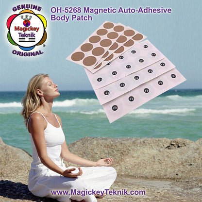 OH-5268 Magickey Teknik®
Pastilles biomagnétiques autocollantes 