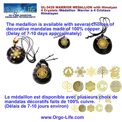 UL-3439 Orgo-Life® WARRIOR Pendant