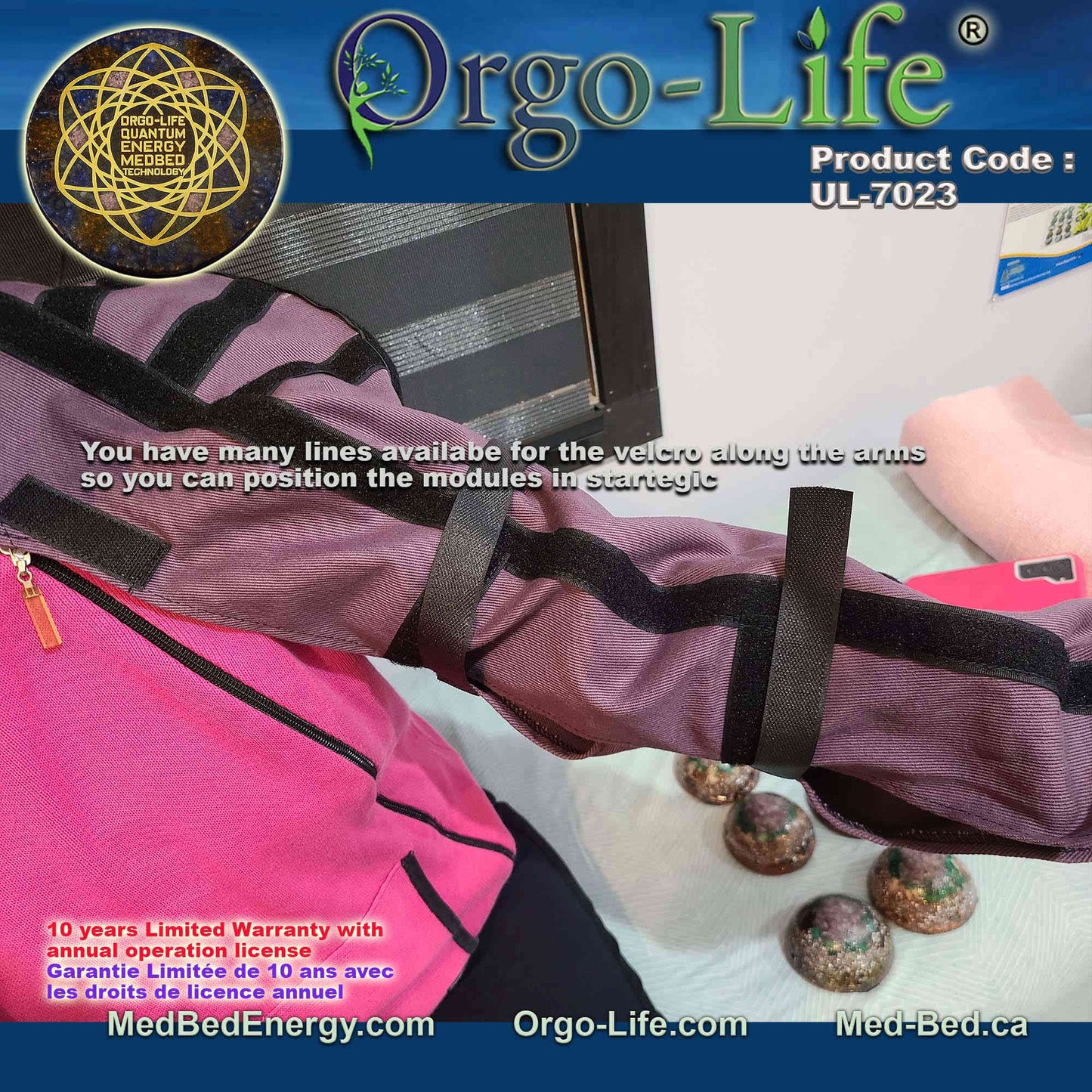 UL-7023  The meridians Modules – Orgo-Life® Quantum MedBed®