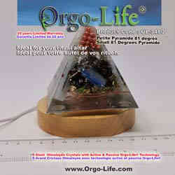 UL-3480 Orgo-Life® Pyramid Himalayan Crystals – Active & Passive Technology